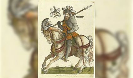 Lezing Heemkundekring - Maarten van Rossum naar houtsnede van Cornelis Antonisz (ca. 1505-1553).