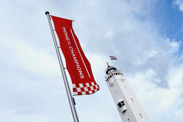 F1 vlag Vuurtorenplein