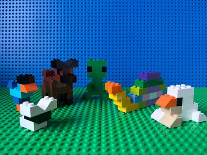 Lego Dieren bij Warsenhoeck