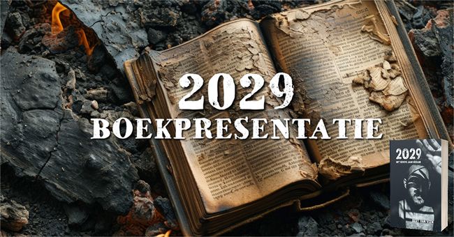 Een onalledaagse boekpresentatie: ‘2029’ door Gert van Veen.