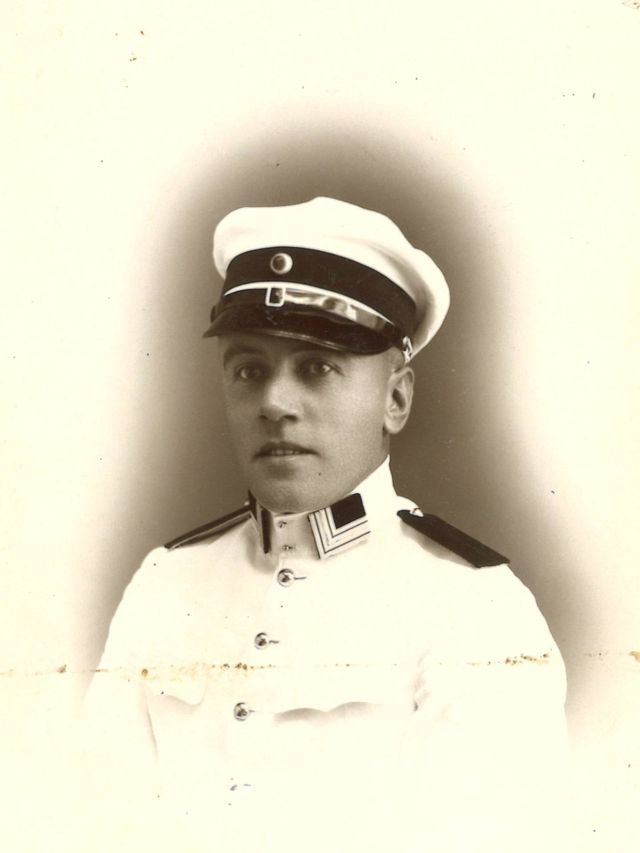 Sjef Pols in uniform 