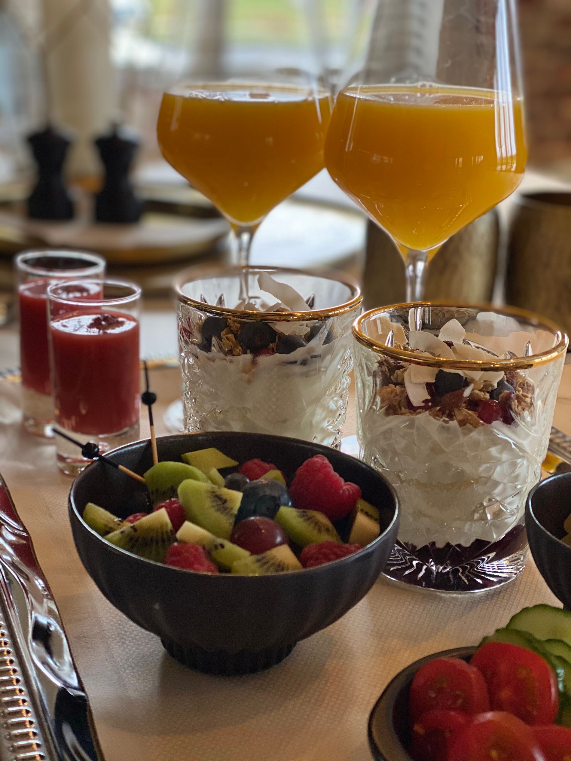 Ontbijt bij Bed & Breakfast Glundr! Asten