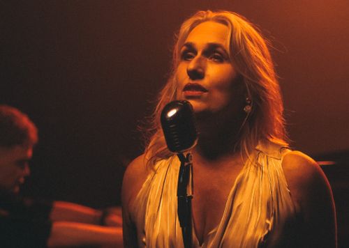 Zangers voor de microfoon