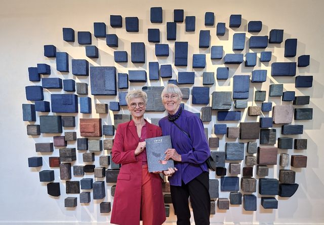 Café De Wieger - Jolanda Meulendijks en Els Coppens voor kunstwerk Turf