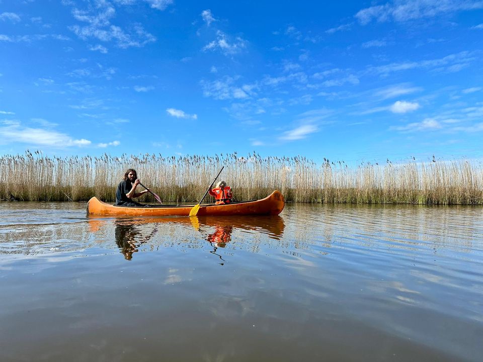 kajak varen op de camping