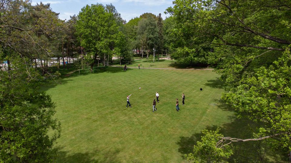 luchtfoto 50 50 Hotel Belmont Ede