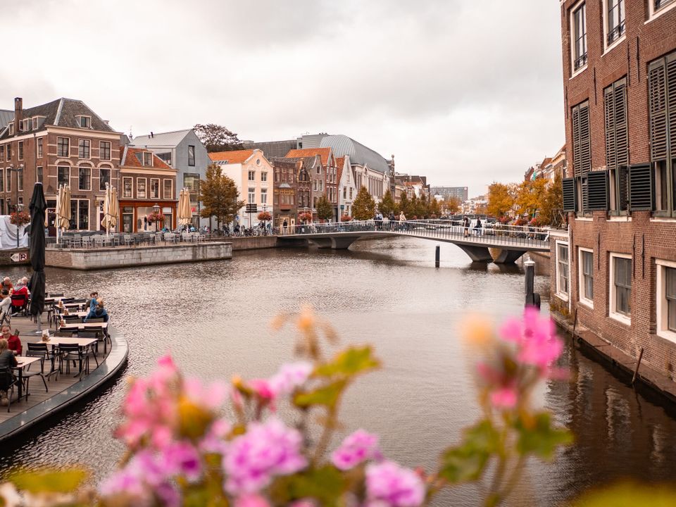 Aalmarkt in de herfst