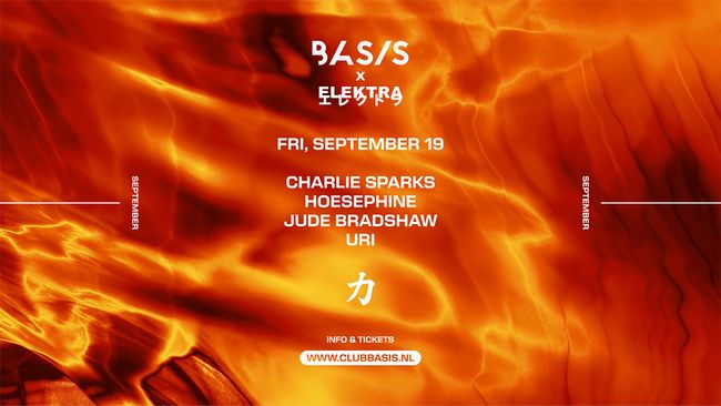 BASIS x Elektra: Charlie Sparks/ Hoesephine/ Jude Bradshaw/ URI