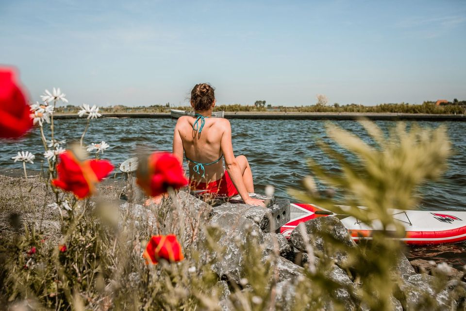 Genieten van het prachtige uitzicht