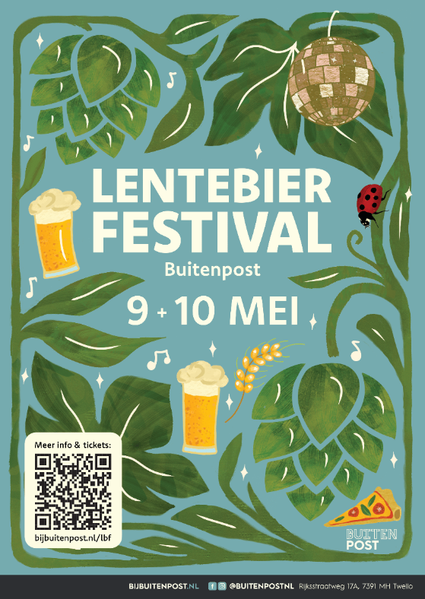 Lentebierfestival bij Buitenpost in Twello