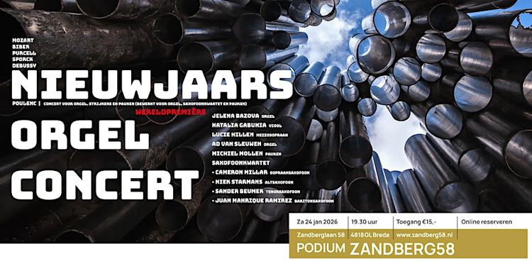 Poster  NIEUWJAARS ORGELCONCERT
