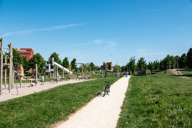 Natuurlijk spelen Cascadepark Almere Poort 2025