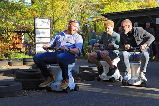 Gasten bij De Reuselhoeve