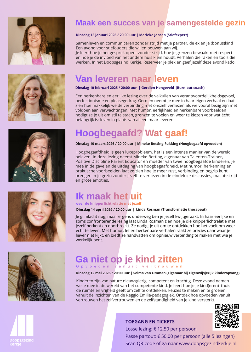 Lezing | Van leveren naar leven