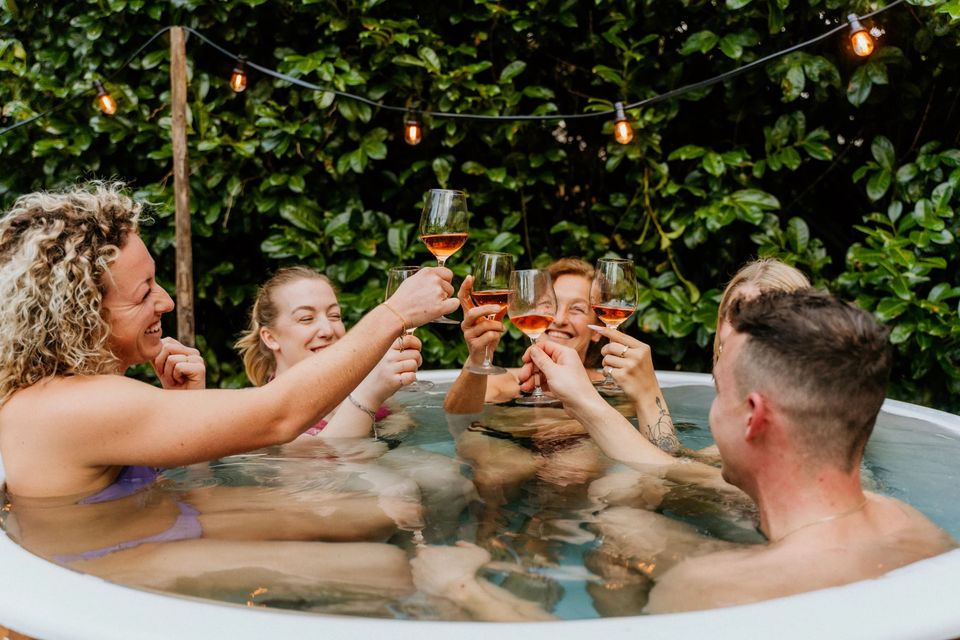 Hottub van Boshuisje De Peel