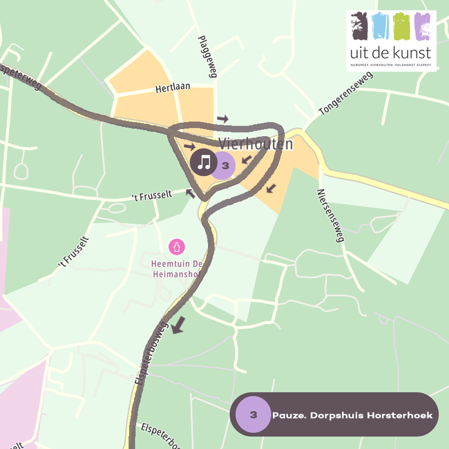 Plattegrond Vierhouten
