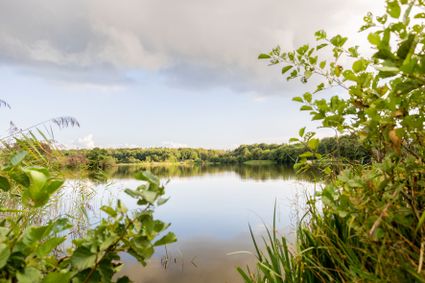 Meer in het natuurgebied Wyldemerk