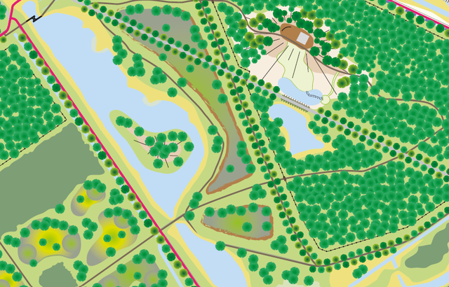 Nieuw natuureiland Oostvaardersplassen Almere