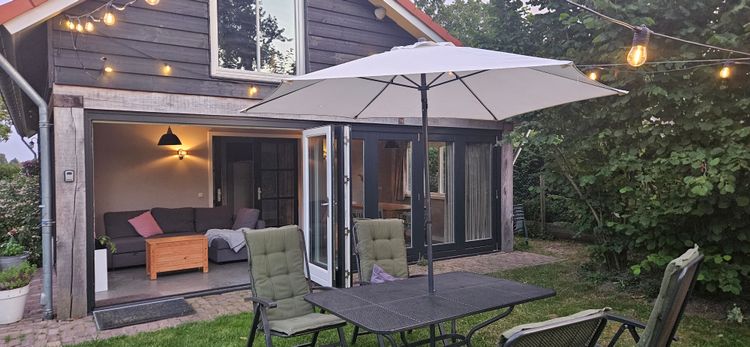 Aangezicht Gastenverblijf Broodkaststraat met tuin