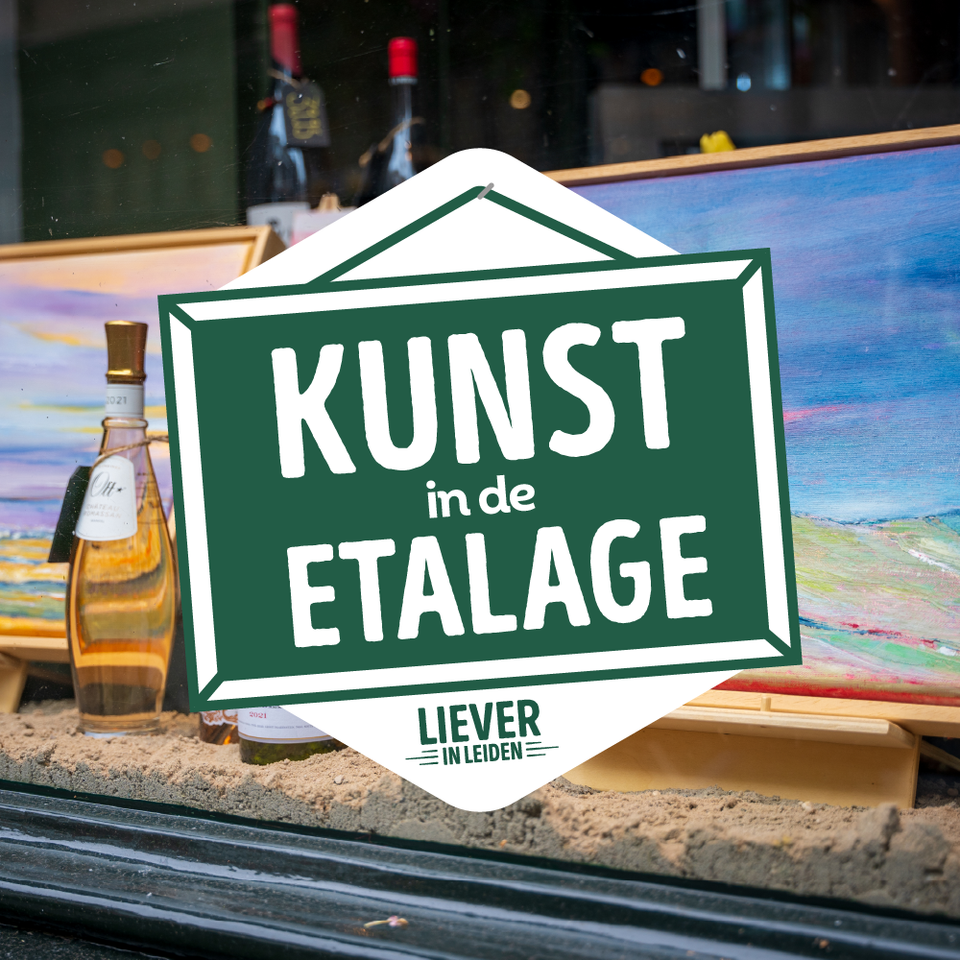 Kunst in de etalage