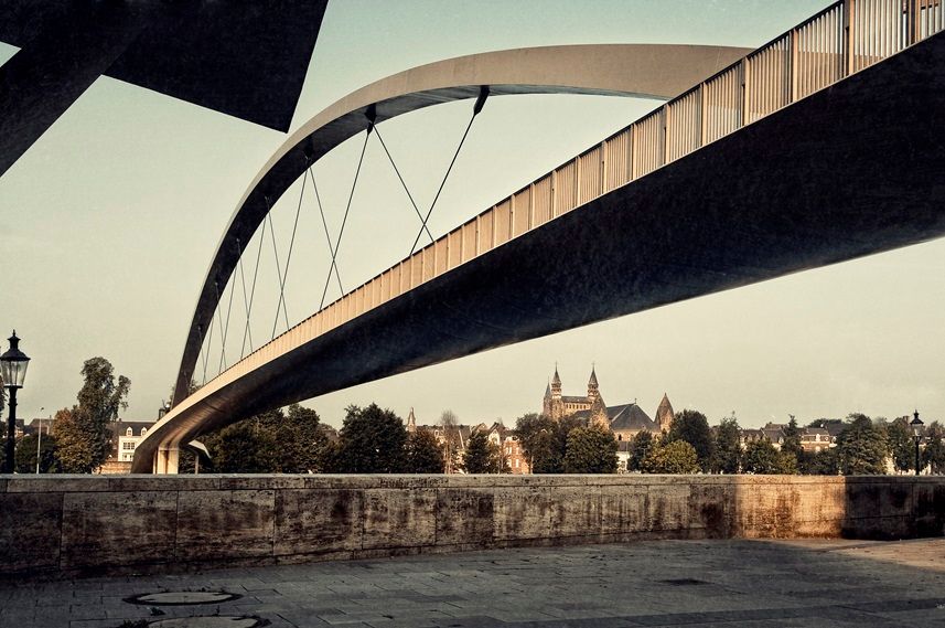 Hoge Brug in Céramique in Maastricht