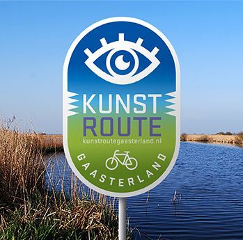 markering Kunstroute Gaasterland