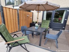 appartement voor 2 personen in het bos tussen het dorp en het strand