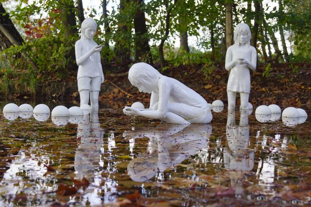 Hide and Seek kunstwerk van Eveline Kieskamp
