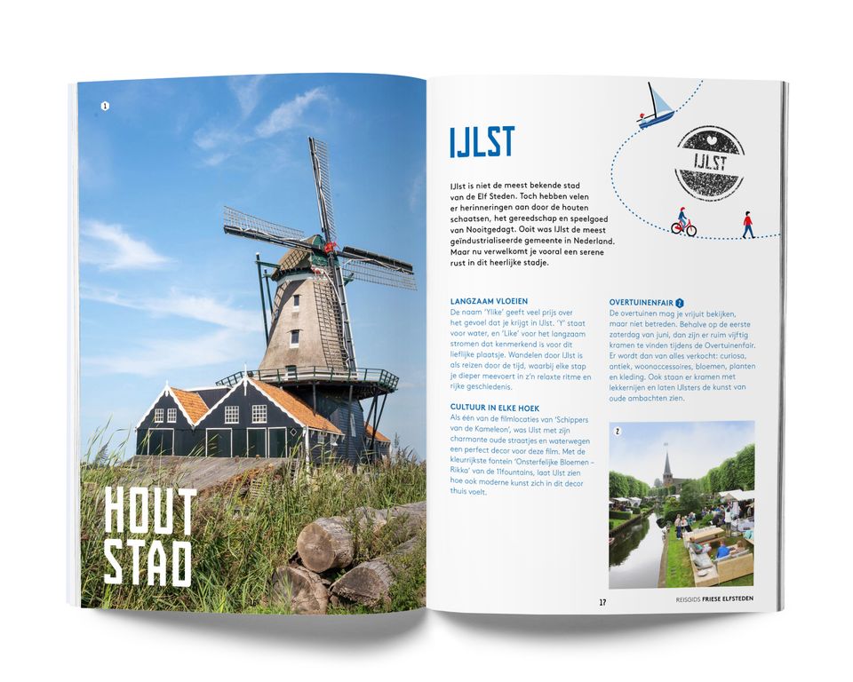 Reisgids Friese Elfsteden IJlst