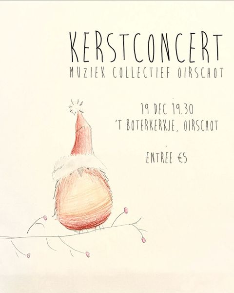 aankondiging kerstconceert