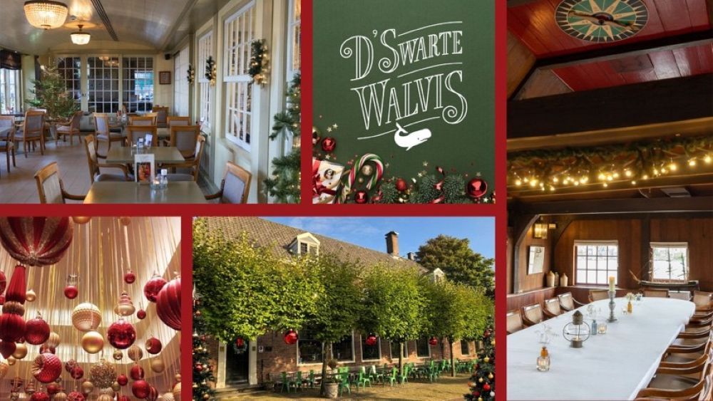 Vier de Kerstdagen bij de Hoop op D'Swarte Walvis