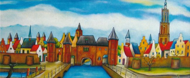 Copyright artwork boekenlegger Gilde Amersfoort, gemaakt door florisschrijver.blogspot.nl