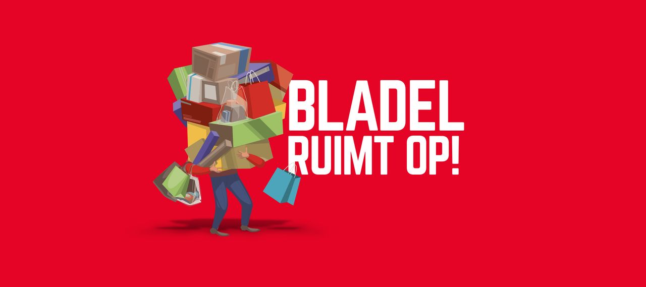 Koopzondag, Bladel ruimt op