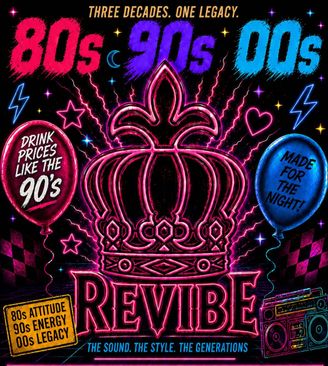 REVIBE - 80’s 90’s 00’s party