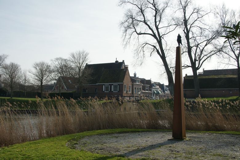 Elfstedentocht beeld Aukje in Franeker