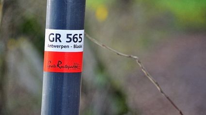 Rood witte markering