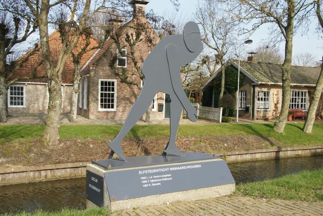 De Elfstedenschaatsster