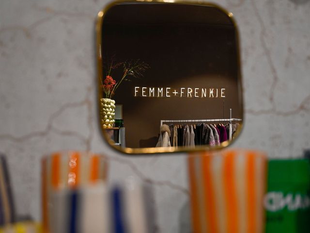 Binnen bij FEMME+FRENKIE een winkel in Delft