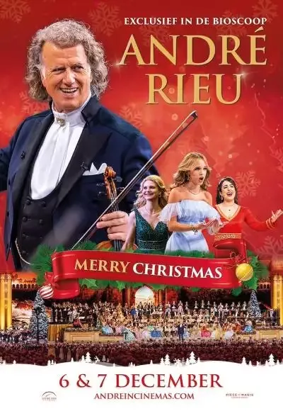 Poster van het merry christmas concert