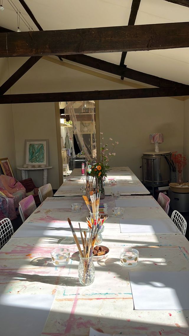 Locatie impressie van Risja Steeghs workshops