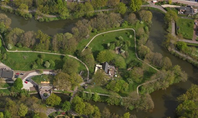 luchtfoto van Fort Jutphaas