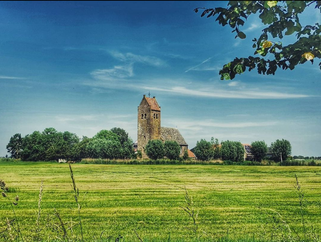 Westhem in de zomer