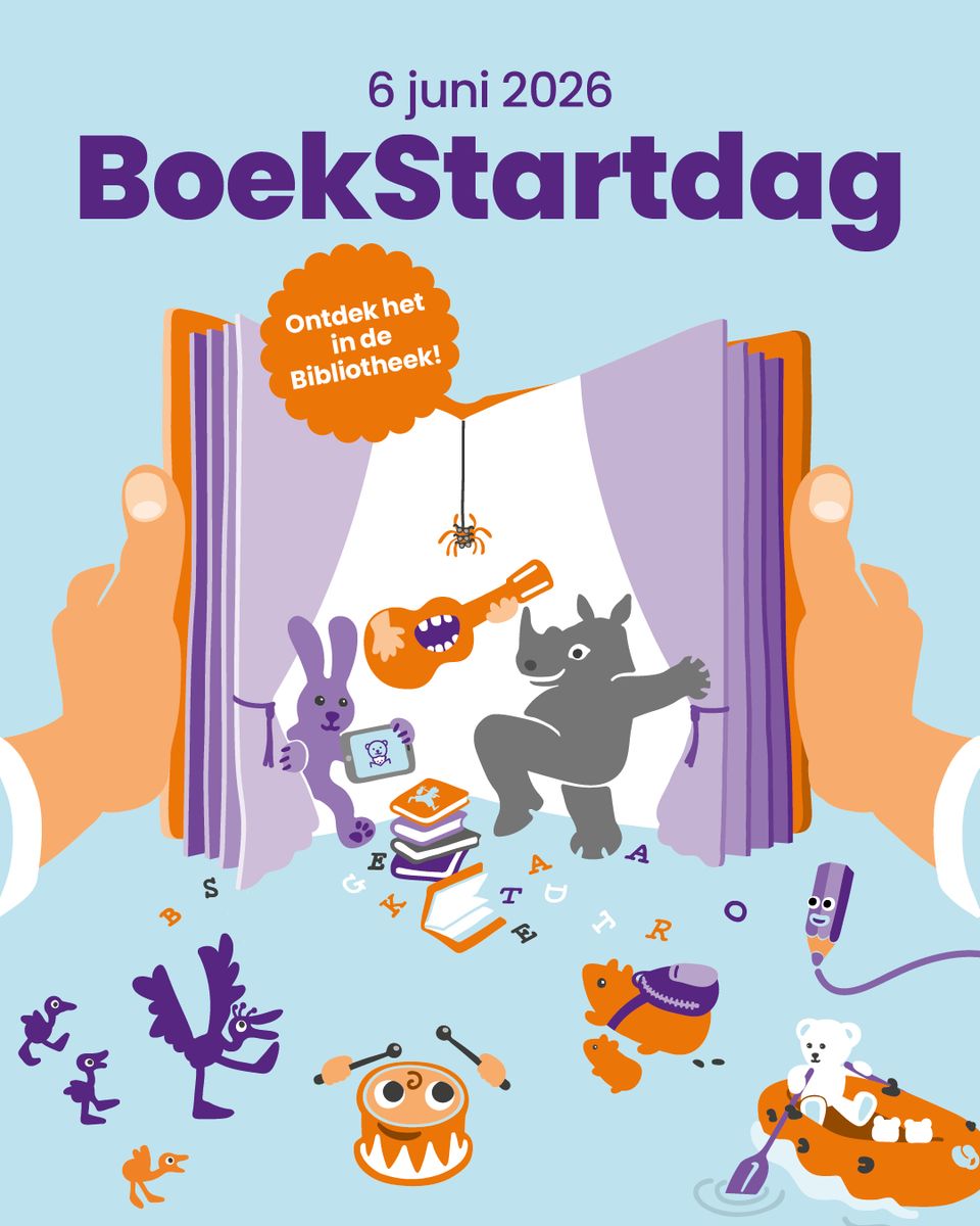 BoekStartdag | Samen lezen, spelen en knuffellogeerpartij