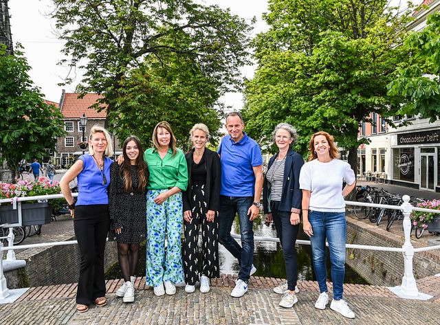 Team foto van Delft Marketing juni 2023