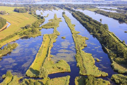Ankeveense Plassen van bovenaf