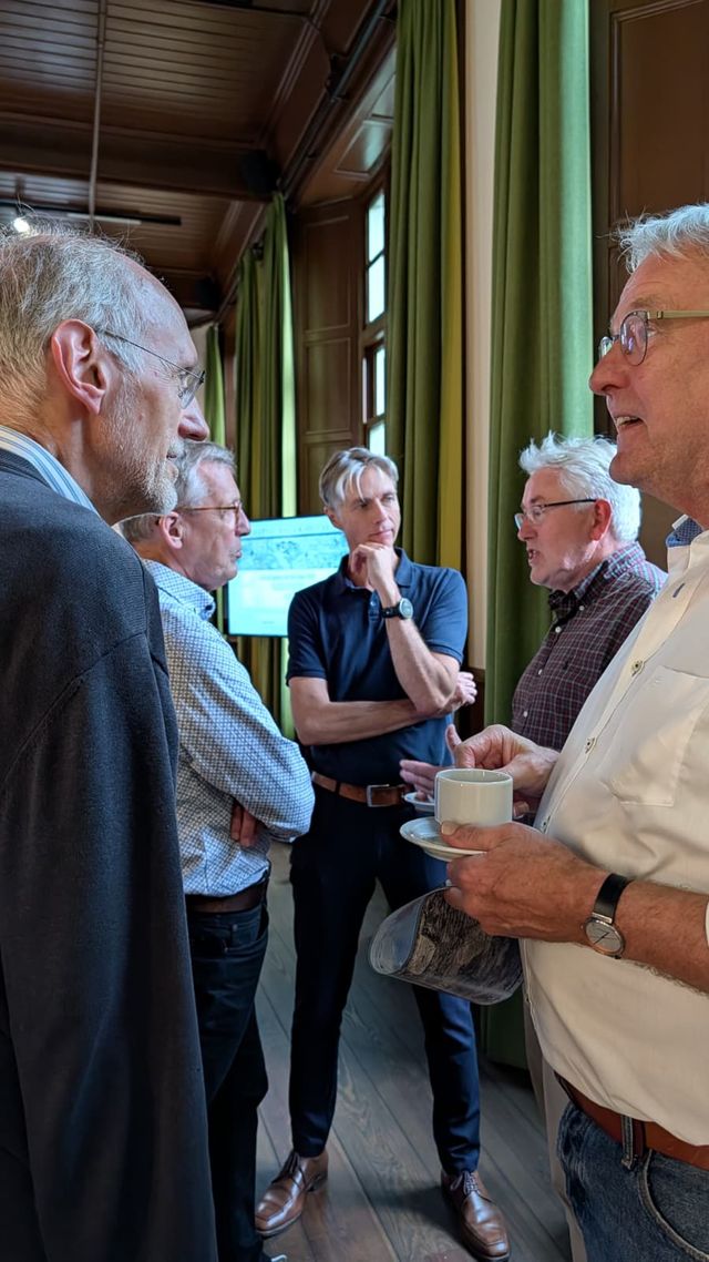 Een deel van de werkgroep 'Reconstructie Linie 1629'