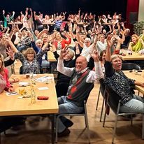 Indruk zaal bij pubquiz