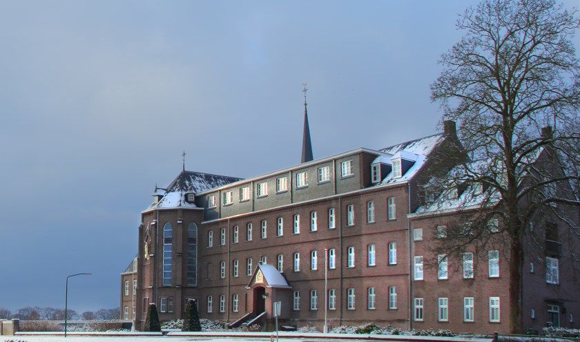 Holy Blood Mission Monastery in winter
