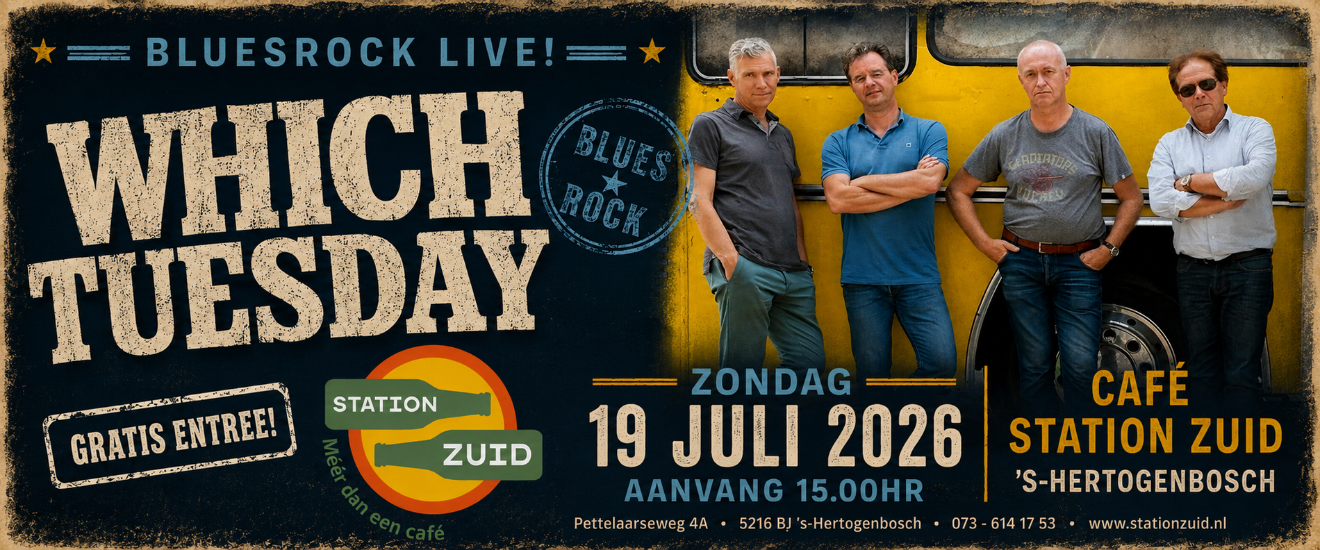 Affiche Station Zuid 19 juli 2026