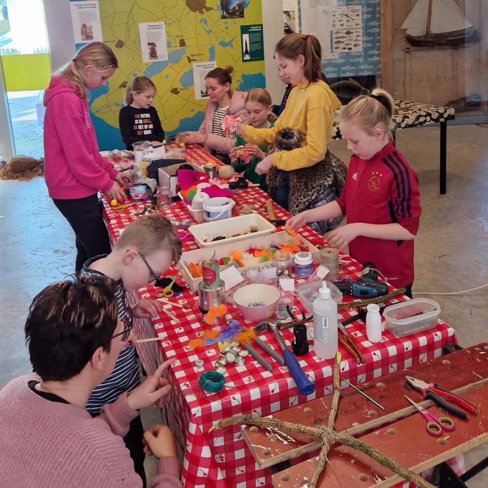 Knutselworkshops bij Bezoekerscentrum Mar & Klif